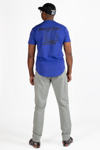 St. Smooth Glide Ride TP T-Shirt Blue