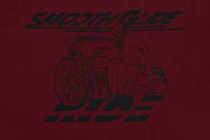 St. Smooth Glide Ride T-Shirt Burgundy
