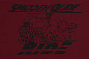 Rd. Smooth Glide Ride TP T-Shirt Burgundy