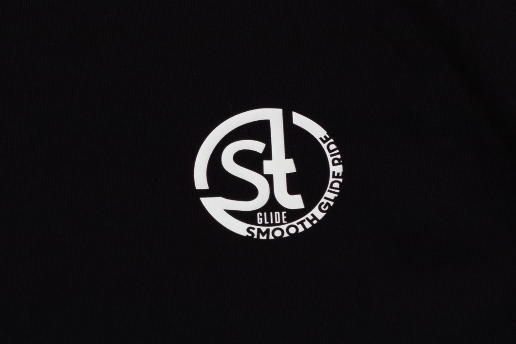 St. Smooth Glide Ride TP T-Shirt Black
